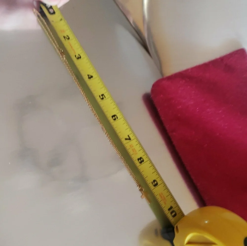 Cross Pendant Necklace gold 18kl Kids Name Bryan New Vintage - Picture 5 of 13